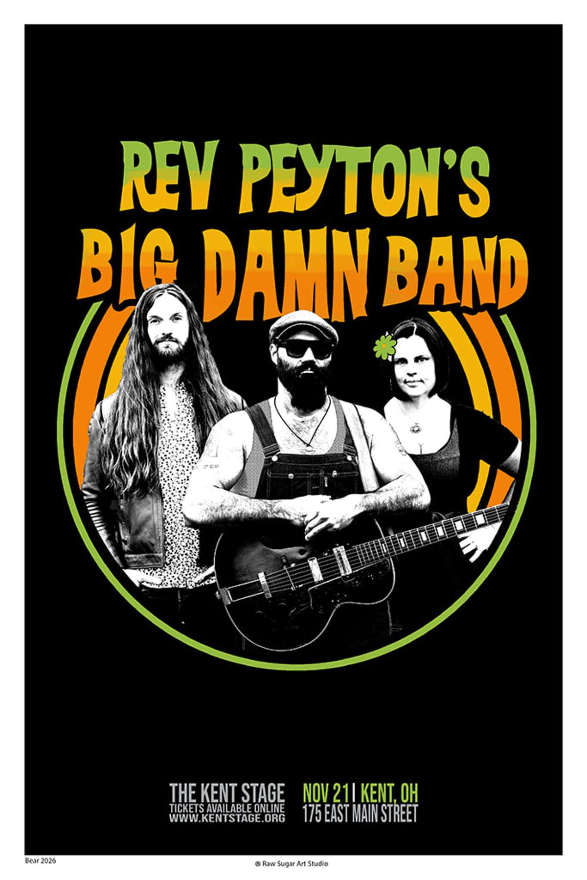 Reverend Peyton’s Big Damn Band plus Adrian and Meredith