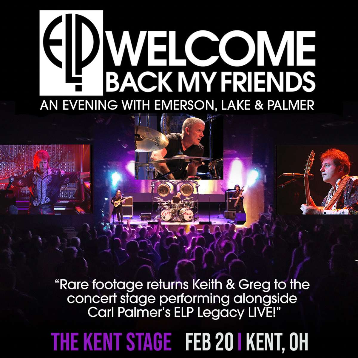 Welcome Back My Friends – An Evening with Emerson, Lake & Palmer